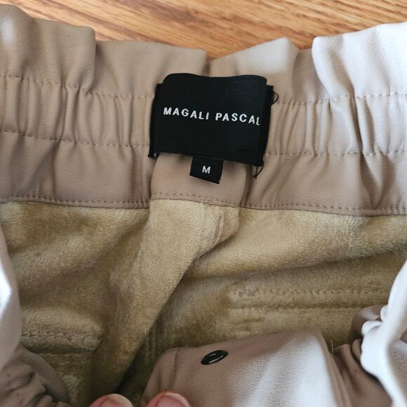 Magali Pascal Faux Leather Pants Size Medium - Picture 3 of 7